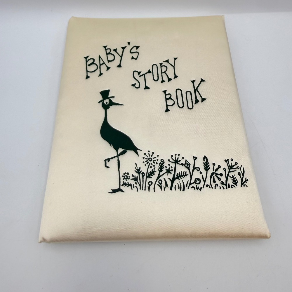VTG 1941 Baby's Story Book Maud Tousey Fangel New York Life Memory Book Unused